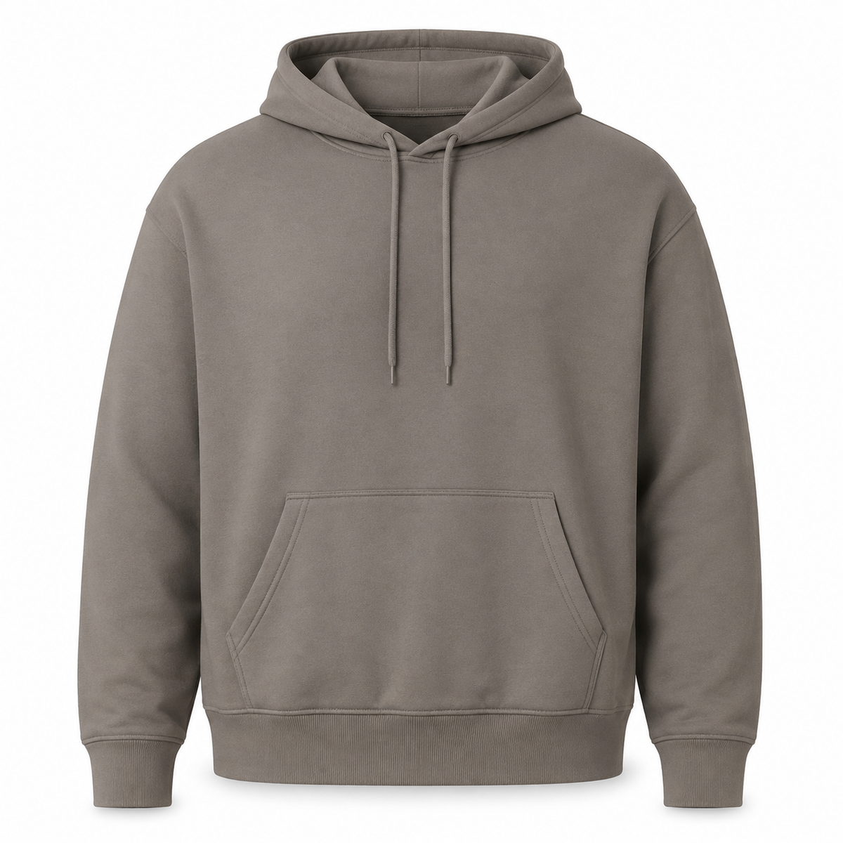 Men's Big & Tall Fleece Pullover Hoodie – Cozy Cotton Blend Sweatshirt with Kangaroo Pocket