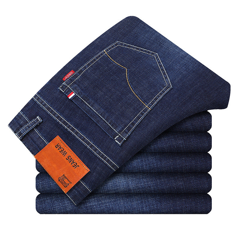 Men's Slim-Fit Straight-Leg Jeans