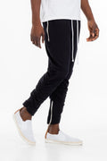 Gathered bomber pants