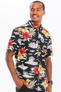 Hawaiian button down shirt