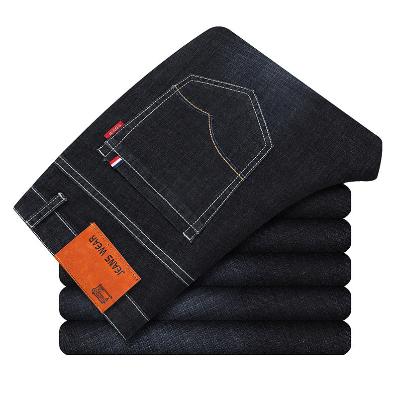 Men's Slim-Fit Straight-Leg Jeans