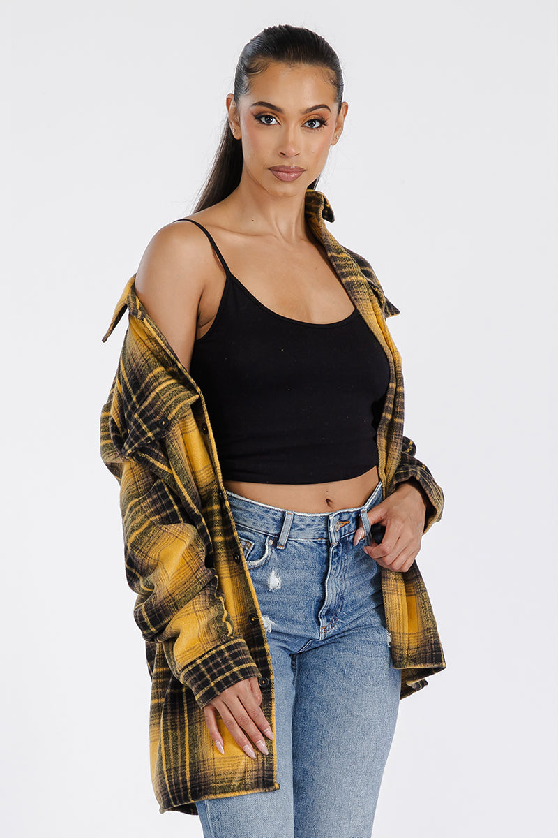 Boyfriend oversized Soft Flannel shacket
