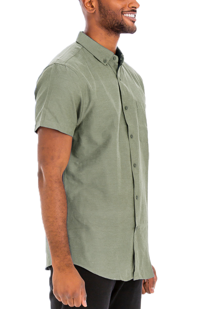 Signature short sleeve button shirt