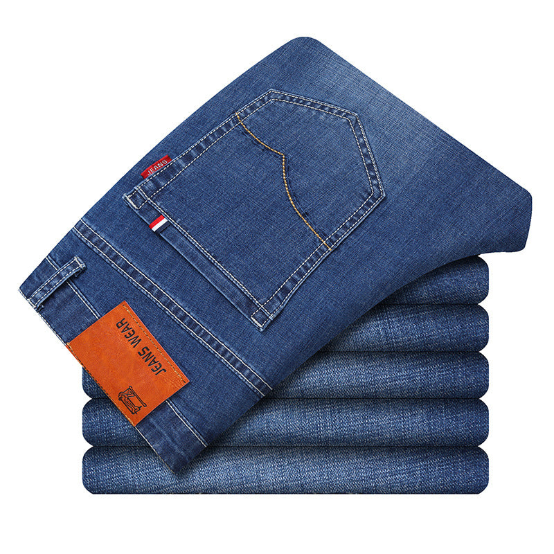 Men's Slim-Fit Straight-Leg Jeans