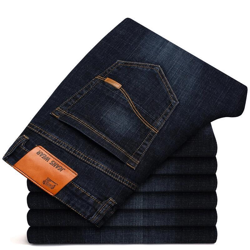 Men's Slim-Fit Straight-Leg Jeans
