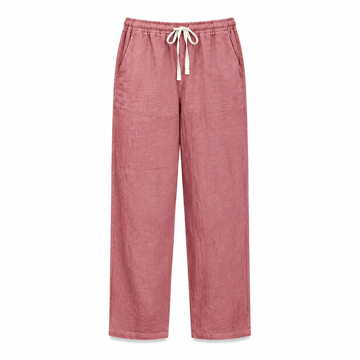 Women's Casual Cotton Drawstring Pants – Loose Fit Y2K Elastic Waist Trousers